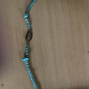 Turquoise bracelet, bought in Greece.